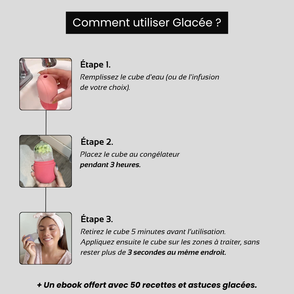 Glacée - Cube de décongestion