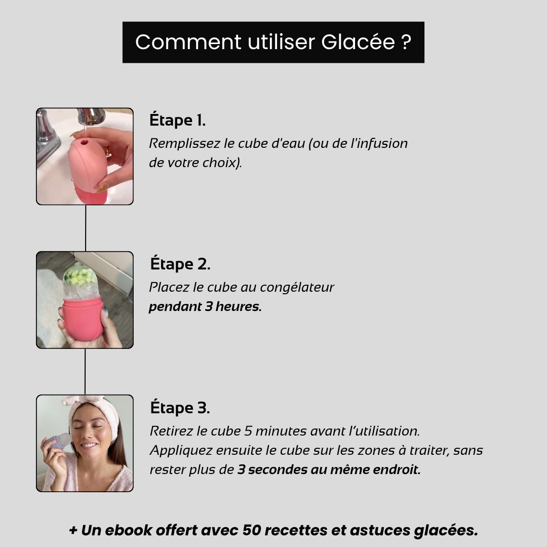 Glacée - Cube de décongestion